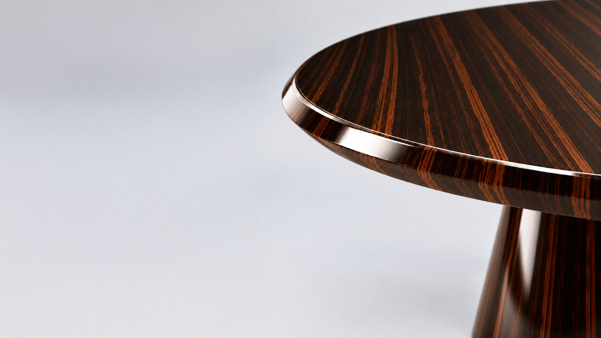 Mesa de comedor Lyon · Ébano Macasar