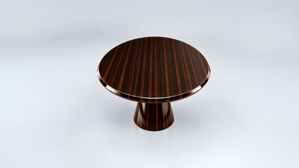 Mesa de comedor Lyon · Ébano Macasar